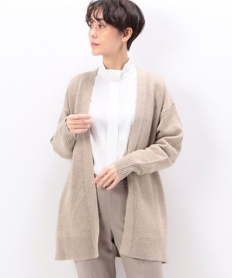 TALLサイズ 〕 エクストラファインメリノロングVネック