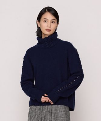 〔　ＴＡＬＬサイズ　〕ディヘアアンゴラ混　ニットプルオーバー（６７２７ＩＩ０９）