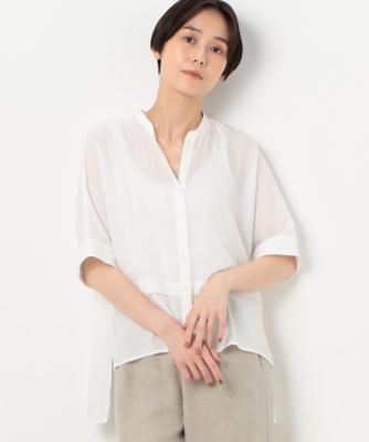 Gabardine K.T (Women)/ギャバジンケーティー シアーストライプ　ドルマンブラウス（７２０１ＢＤ０１）