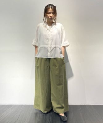 シアーストライプ ドルマンブラウス（7201BD01） | Gabardine 