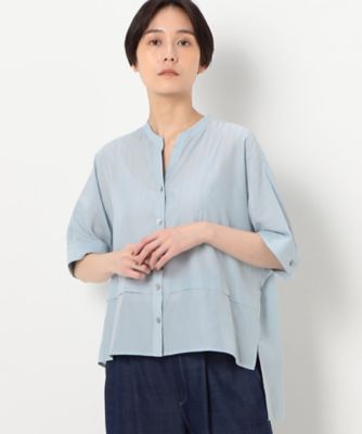 シアーストライプ ドルマンブラウス（7201BD01） | Gabardine 