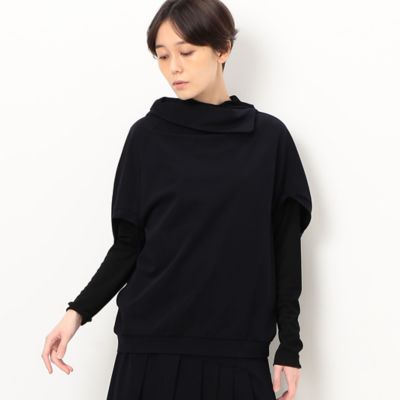 ＜三越伊勢丹/公式＞【SALE】Gabardine K.T (Women)/ギャバジンケーティー ハイテンションポンチ コクーンプルオーバー ネービーブルー トップス【三越伊勢丹/公式】