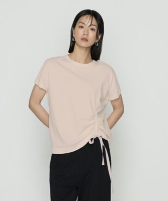 ＜Gabardine K.T (Women)＞和紙ジャージー　ドローイングＴシャツ（７２０１ＥＬ０１）