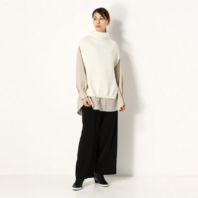 【ウォッシャブル】ポリエステルストレッチタフタ　ゆったり万能シャツ（７２０１ＨＹ０１）