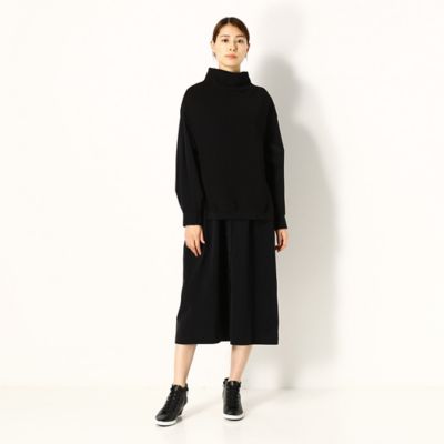【洗える】ポリエステルストレッチタフタ　たっぷり分量のシャツワンピース（７２０１ＯＹ０２）