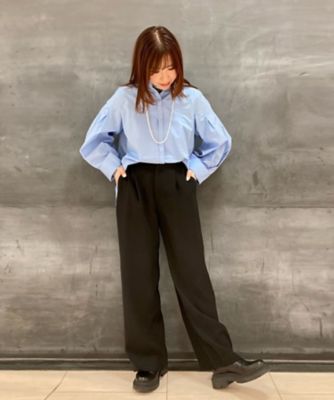 【セットアップ対応】ダブルクロス　タックパンツ（７２０１ＰＧ０１）