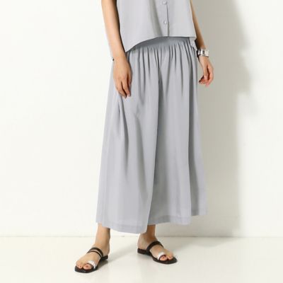＜Gabardine K.T (Women)＞ドレープストライプ　ゴムパンツ（７２０１ＰＺ０１）
