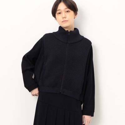 ＜Gabardine K.T (Women)＞ハイテンションポンチ　ニットドッキングブルゾン（７２０１ＶＣ０１）