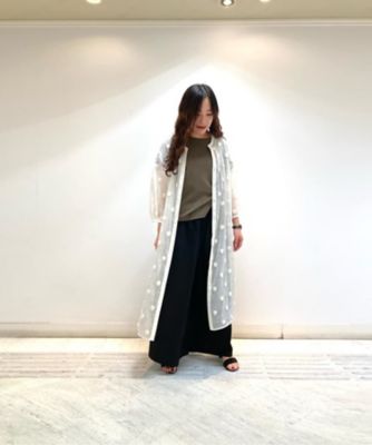 シアードット ロングシャツ（7202BD02） | Gabardine K.T