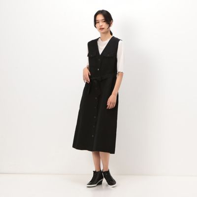 Gabardine K.T (Women)/ギャバジンケーティー 紙コットンギャバジン ジャンパードレス(7202OE01)