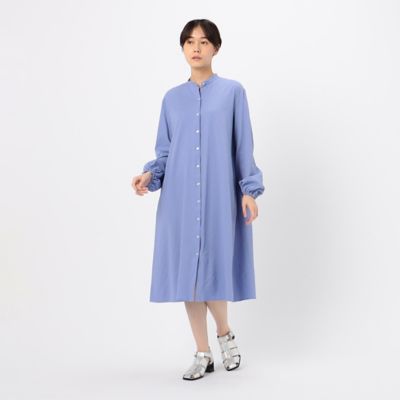 ポコポコ平織り　シャツドレス（７２０２ＯＧ０１）