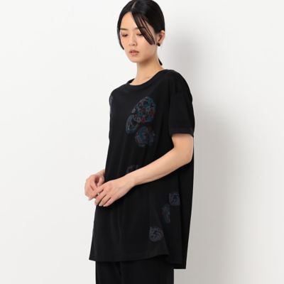＜Gabardine K.T (Women)＞【洗える】丸文様ジャージー　チュニック（７２０２ＯＺ０１）
