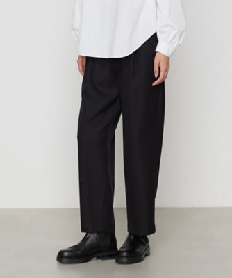 【セットアップ対応】パウダーツイルストレッチ　控えめワイドな微ワイドパンツ（７２０２ＰＩ０２）