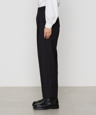 【セットアップ対応】パウダーツイルストレッチ　控えめワイドな微ワイドパンツ（７２０２ＰＩ０２）