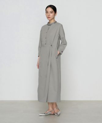Gabardine K.T (Women)/ギャバジンケーティー ストレッチタフタ シャツドレス(7203OK01)