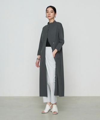ストレッチタフタ　シャツドレス（７２０３ＯＫ０１）
