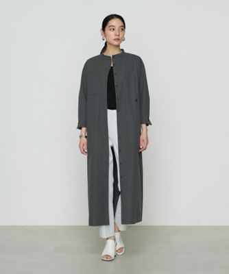 ストレッチタフタ　シャツドレス（７２０３ＯＫ０１）