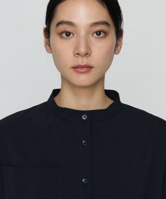 ストレッチタフタ　シャツドレス（７２０３ＯＫ０１）