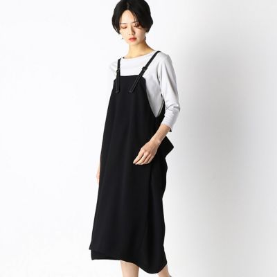 ＜Gabardine K.T (Women)＞ゆったり　ジャンパースカート（７２０３ＯＴ０１）