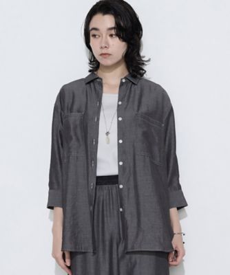 オトナシャンブレー たっぷりシャツ（7204HO01） | Gabardine