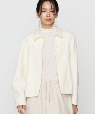 ＜Gabardine K.T (Women)＞やわらかメルトン　ふんわりシャツジャケット（７２０４ＪＩ０２）