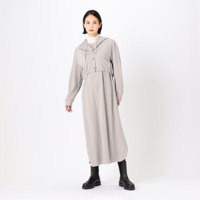 ＜Gabardine K.T (Women)＞ハイテンションポンチ　パーカドレス（７２０４ＯＧ０２）