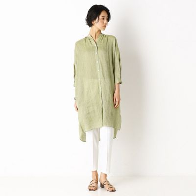 シャンブレーヘンプ　ロングシャツ（７２０５ＨＴ０５）