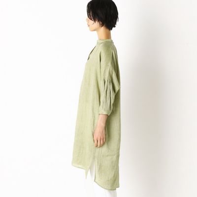 シャンブレーヘンプ　ロングシャツ（７２０５ＨＴ０５）