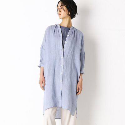シャンブレーヘンプ　ロングシャツ（７２０５ＨＴ０５）