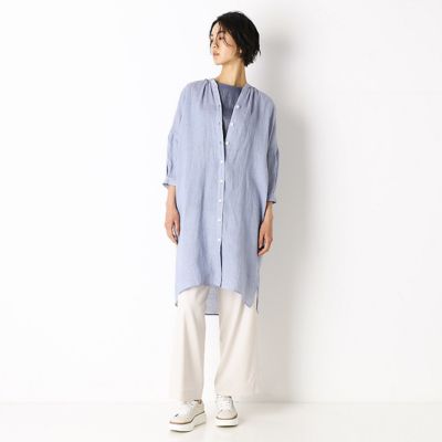シャンブレーヘンプ　ロングシャツ（７２０５ＨＴ０５）