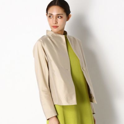 【洗える】ストレッチタフタ　ニューカッティングジャケット（７２０５ＪＹ０３）