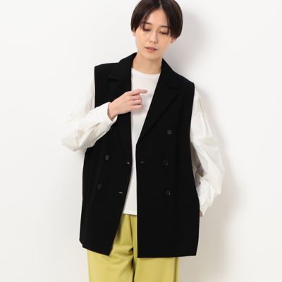 ＜Gabardine K.T (Women)＞【セットアップ対応】ハイテンションポンチ　ジレ（７２０６ＪＣ０２）