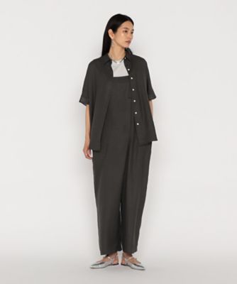 Gabardine K.T (Women)/ギャバジンケーティー 麻調合繊　パンツディテールオールインワン（７２０６ＰＫ０９）
