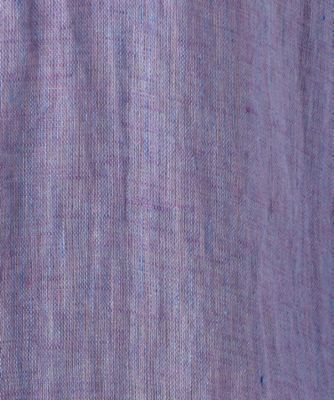 リネン・ルポワン染シャンブレー　リネン五分袖シャツ（７２０７ＨＧ０３）