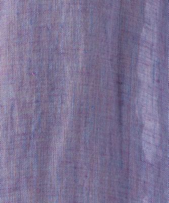リネン・ルポワン染シャンブレー　リネンロングシャツ（７２０７ＨＧ０４）