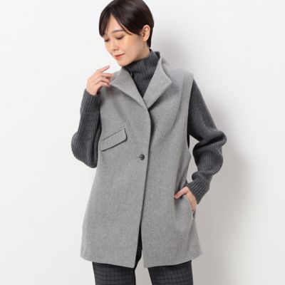 メルトン ジレ（7207JA03） | Gabardine K.T (Women