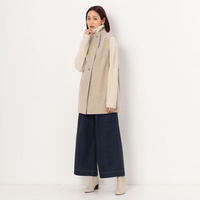 メルトン ジレ（7207JA03） | Gabardine K.T (Women