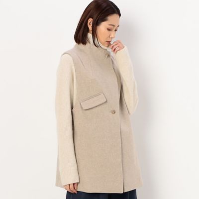 メルトン ジレ（7207JA03） | Gabardine K.T (Women