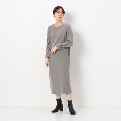 のびのびフラノジャージー　ニットベスト付ワンピース（７２０８ＯＡ０９）