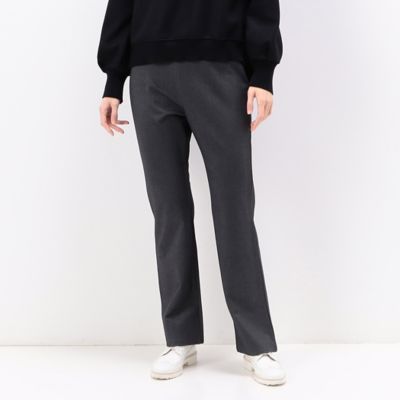 ＜Gabardine K.T (Women)＞ハイテンションポンチ起毛　フレアパンツ（７２０９ＰＥ０９）