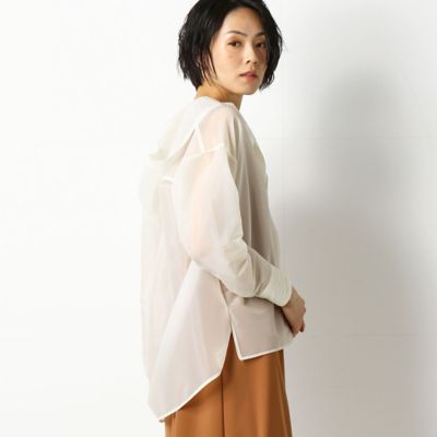 シースルー　シャツパーカ（７２１０ＨＴ１１）