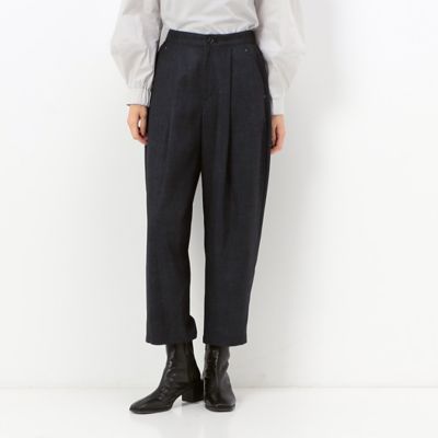 ＜Gabardine K.T (Women)＞【洗える】デニム調プリント　ジョッパーズ風パンツ（７２１５ＰＡ０３）
