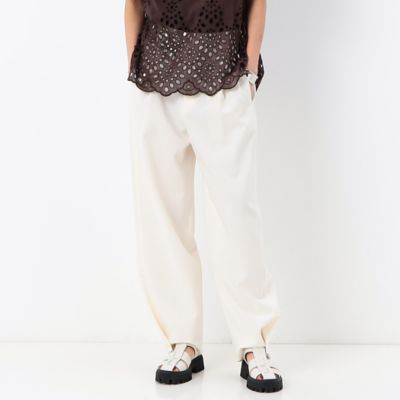 ＜Gabardine K.T (Women)＞【洗える】モダンコットン　コクーンパンツ（７２１５ＰＣ１２）