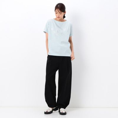 OUR チャコールグレー コクーンパンツ コットン OUR チャコールグレー コクーンパンツ コットン OUR チャコールグレー