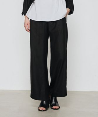 ＜Gabardine K.T (Women)＞麻調合繊　ワイドパンツ（７２１５ＰＫ０１）