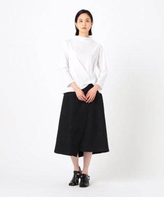 風通ジャカード　巻き風スカート（７２１６ＦＧ０１）