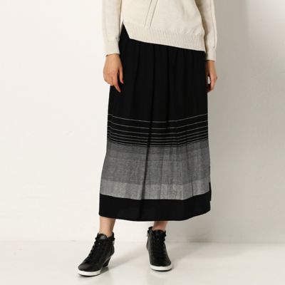 ＜Gabardine K.T (Women)＞和紙ゴムスカート（７２１６ＦＸ０１）