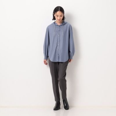 マイクロスパン フード付きブラウス（7220BE03） | Gabardine