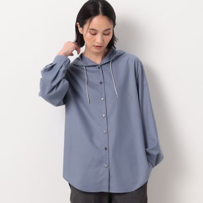マイクロスパン フード付きブラウス（7220BE03） | Gabardine