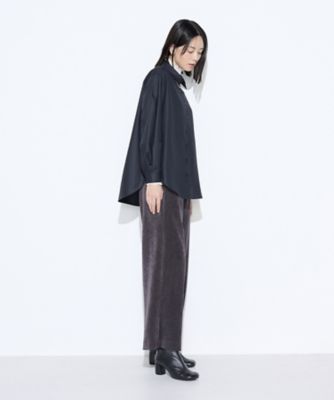 マイクロスパン タックボリューム袖のブラウス（7220BM03